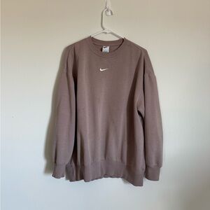 Nike Brown Sweatshirt Classic Crewneck